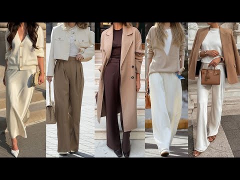 ELEGANT AND SIMPLE MODERN CLOTHING COMBINATIONS