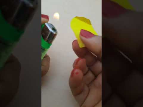 DIY Ribbon Flowers -How to Make Ribbon flower Amazing Ribbon Flower Trick -diy flower #shorts#shorts