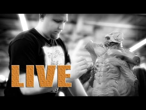 LIVE Monster Sculpting @ Monsterpalooza 2013 with Tim Martin