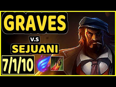 MAXLORE (GRAVES) vs SEJUANI - 7/1/10 KDA JUNGLE CHALLENGER GAMEPLAY - EUW