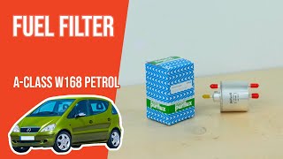 Youtube thumbnail of video "How to replace the fuel filter A-Class A140 W168 ⛽"