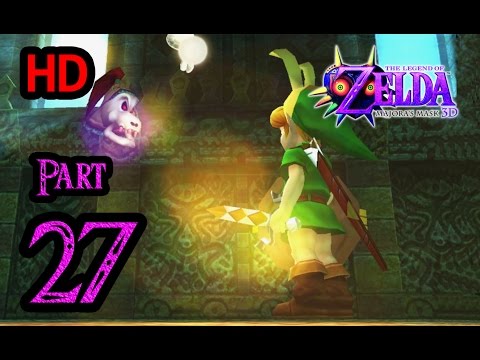 Zelda Majora's Mask 3D 100% Walkthrough 1080p HD Part 27 - Ikana Castle - Elegy of Emptiness