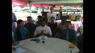 preview picture of video 'Sidang Media Dan Majlis Perasmian Ipoh City Night Ride pada 22 Mei 2013 9 Pagi Di Taman D.R Ipoh Pk.'