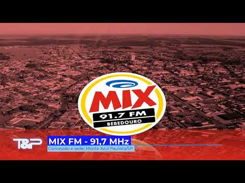 Prefixo - Mix FM - 91,7 MHz - Monte Azul Paulista/SP