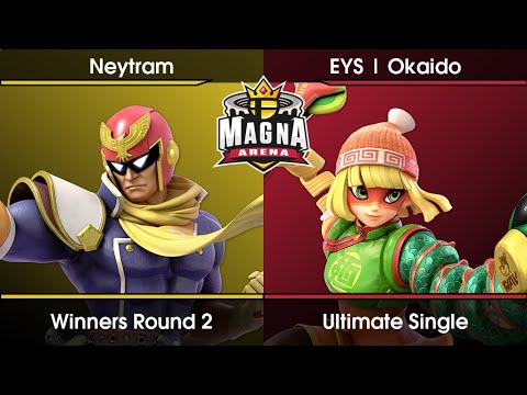 Magna Arena #120 - Neytram (Captain Falcon) Vs. Okaido (Min Min,Bowser Jr.) SSBU Ultimate Tournament