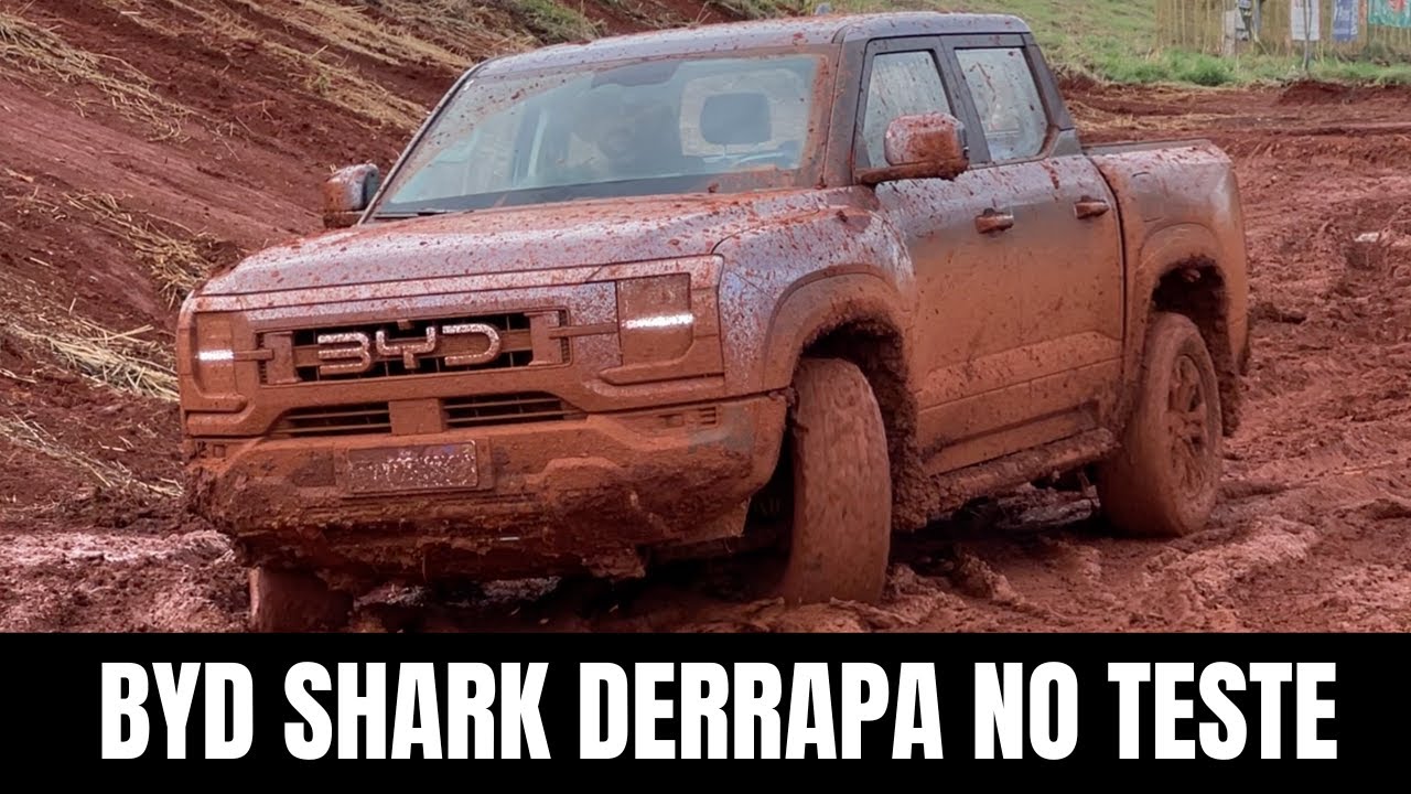 PICAPE BYD SHARK DENTRO E FORA DO ASFALTO