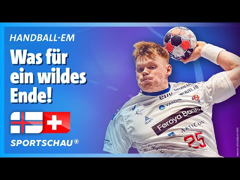Färöer - Schweiz Highlights | Handball-EM 2026 | Sportschau