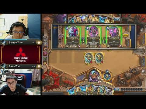 SamuelTsao vs BloodTrail ||《爐石戰記》大師職業賽 亞太區 第二季 - W2D3