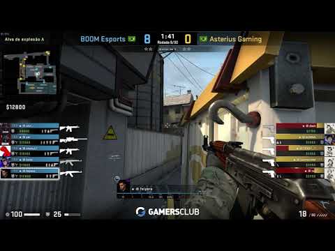 Pov felps (30/8) CS GO DEMO - TRAIN - BOOM 16 VS 3 ASTERIUS (Gamers Club Masters V 31/07/2020)
