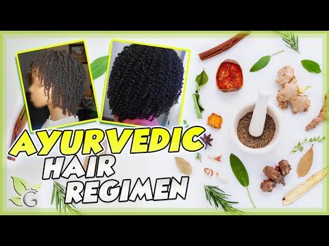 Ayurvedic Hair Regimen (Afro Hair Edition)