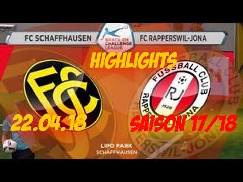 Highlights: Fc Schaffhausen vs Fc Rapperswil - Jona (21.04.18)