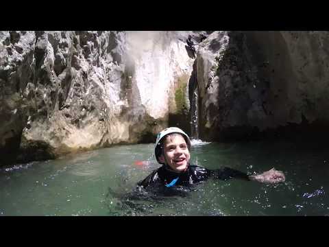 Canyoning Vruća rijeka-Škurda-Međurečki kanjon početak sezone 2020 AK Slobodni penjači Cetinje