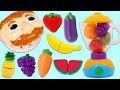 Cut And Feed Mr Play Doh Head Fruits And Veggie Smoothies