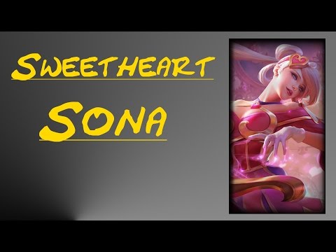 Sweetheart Sona Skin Spotlight | League of Legends Skin Review