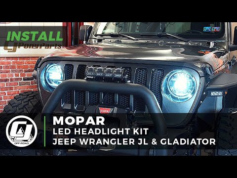 Jeep JL Wrangler/Gladiator Install | Mopar LED Headlights