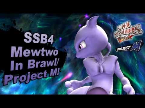 ＢＲＡＷＬ ＨＡＣＫＳ - Mewtwo from SSB4 Wii U