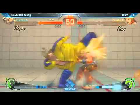 EVO 2012 Quarter Finals - Justin Wong vs MOV