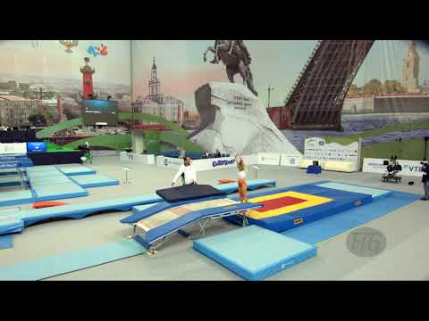 GUIDO Sara (POR) - 2018 Trampoline Worlds, St. Petersburg (RUS) - Qualification Double Mini R1