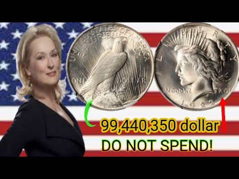 This 1922 One Dollar Coin Is Worth $99 Million?! | Rare Peace Dollar Explained