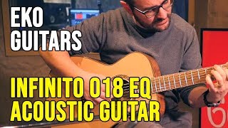Video thumbnail for The Gear Tube introduces Eko Infinito 018 Eq Acoustic Guitar by Musicoff - Where Music Matters