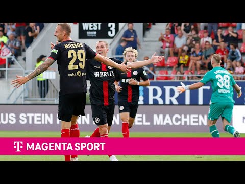 Kurioser Treffer von Gustav Nilsson gegen den BVB II | 3. Liga | MAGENTA SPORT