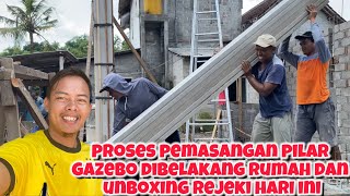 Download lagu BUSY HOMEWORKERS AT HOME INSTALLING PILLARS FOR GAZEBO AND UNBOXING TODAY'S REJEKI mp3 Download lagu BUSY HOMEWORKERS AT HOME INSTALLING PILLARS FOR GAZEBO AND UNBOXING TODAY'S REJEKI mp3