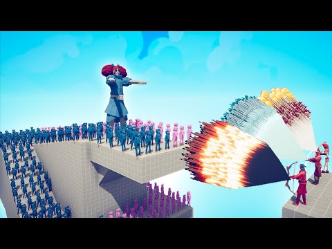 100x POPPY PLAYTIME + GIANTS vs 3x EVERY GOD - TABS | Totally Accurate Battle Simulator