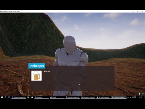[DEMO] UE4 - Setting and using Player Name in Dialogue