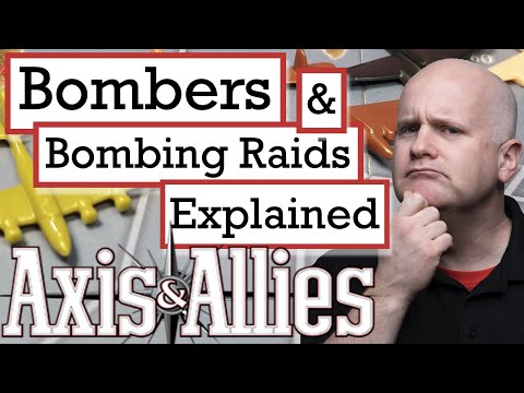 Axis and Allies - Bombers and Bombing Raid Rules Explained