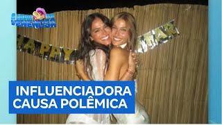 Download lagu Influencer sparks controversy by speaking ill of Sasha Meneghel and Bruna Marquezine on social me... mp3