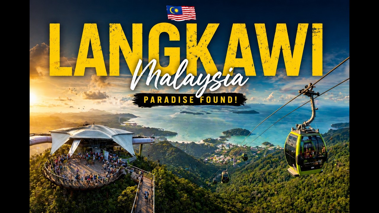 Langkawi Malaysia 🇲🇾 | SkyCab Cable Car Experience | Cinematic Travel Video (4K)