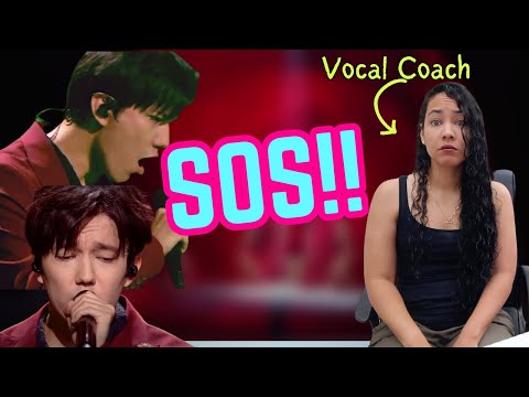 Vocal Analysis -Dimash - SOS #dimash #vocalcoachreacts #vocalcoach #reactionvideo
