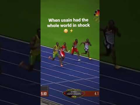Usain Bolt 2009 9.58 world record race ⚡️