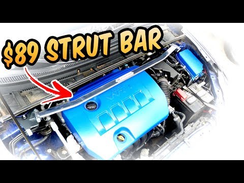 $89 Strut Tower Bar install 2017 Corolla