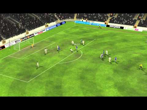 FM2015 Chelsea vs Swansea Hazard Amazing Goal!