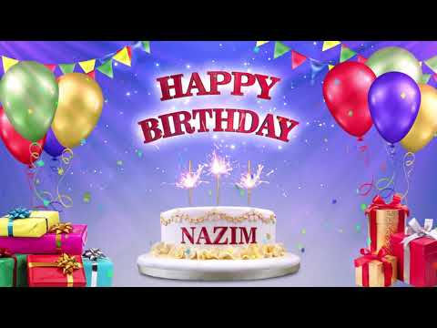 NAZIM | İYİKİ DOĞDUN 2021 | Happy Birthday To You | Happy Birthday Songs 2021
