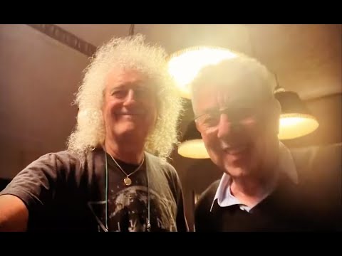Brian May and Graham Gouldman in Brian's Studio - 24/03/2022