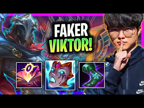 FAKER BRINGS BACK VIKTOR! | T1 Faker Plays Viktor Mid vs Sylas!  Season 2025