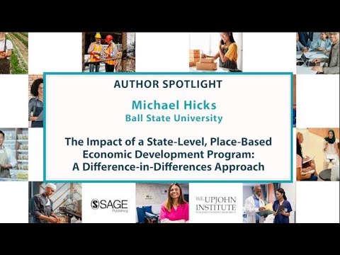 EDQ Author Spotlight: M. Hicks ("The Impact of a State-Level, Place-Based Economic Programs")