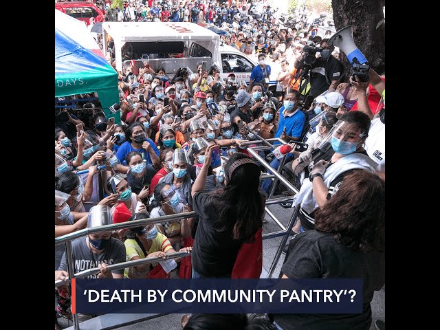 Angel Locsin apologizes for crowd chaos after man dies in community pantry queue