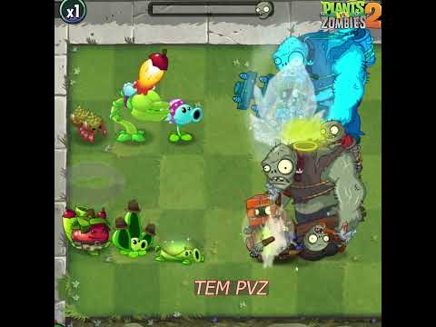 PvZ 2 - Snap Pea Vs Pea Pod Plant Team Vs Tutorial Gargantuar Team #shorts