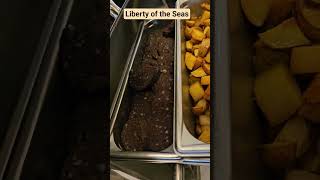 Cruise buffet INSIDE main dining room? #cruiseship #povertytoparadise #RoyalCaribbean
