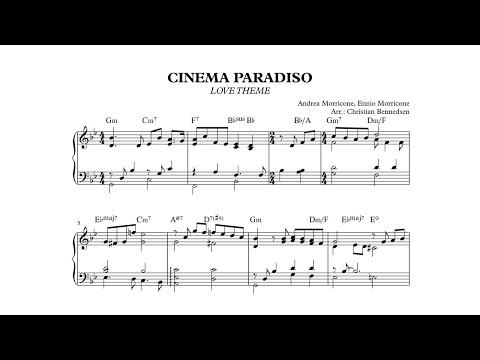 Cinema Paradiso - Love Theme - Piano