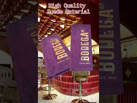 Luxury Menu Covers
