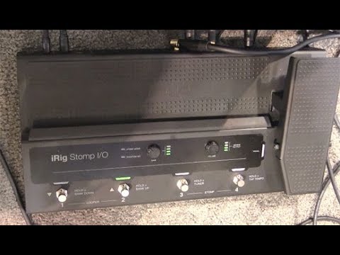 SNAMM '18 - IK Multimedia iRig Stomp I/O Demo