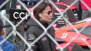【松下信治選手 / 鈴木亜久里監督  ARTA  無限HONDA CIVIC Type-R 】SUPERGT  スタート直前　オートポリス 2024.10.20
