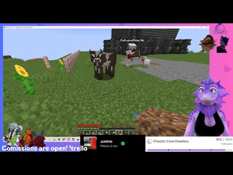 Breaking Blocks, Minecraft and Beatsaber! | !Chaos | Purple Floofy Derg | 18+