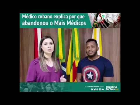 Médico cubano explica porque abandonou o Programa Mais Médicos e agradece ao Presidente Bolsonaro.