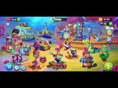 Fishdom 10883 Level - NO 💥💣🧨