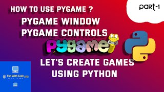 Pygame tutorial for beginners || Pygame